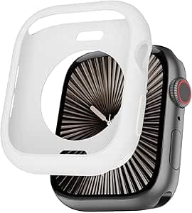 BOTOMALL Compatible avec Apple Watch 38 mm Series 3/2 Coque de protection en TPU souple et légère pour iWatch [pas de protecteur d'écran avant]