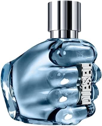 DIESEL Only The Brave - Eau De Toilette Homme - Boisé Ambré - Citron Frais, Ambre & Accord de Cuir - Tenue Longue Durée - Spray Vaporisateur