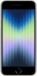Apple iPhone SE 3e Génération, 64 Go, Lumière Stellaire (Reconditionné)